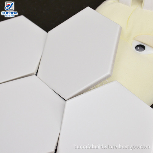 latest fashionable new coming hexagon tile patterns for rustic glazed hexagon flooring tiles